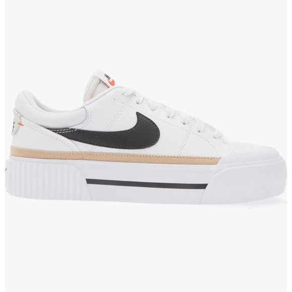 Nike Court Legacy Lift Platform Sneaker Size 7 - Picture 1 of 6